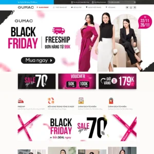 Theme WordPress thời trang 011