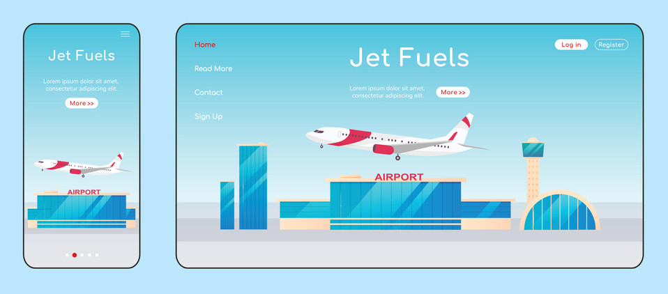 Thiết kế website bán vé máy bay​